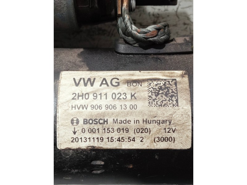 Recambio de motor arranque para volkswagen crafter caja cerrada referencia OEM IAM 2H0911023K 9069061300 0001153019