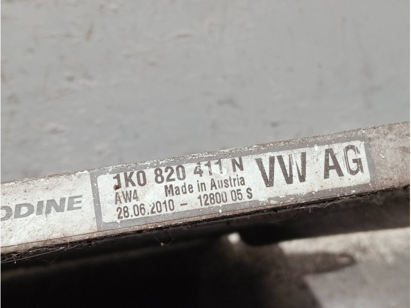 Recambio de condensador / radiador aire acondicionado para volkswagen golf vi (5k1) referencia OEM IAM 1K0820411N  