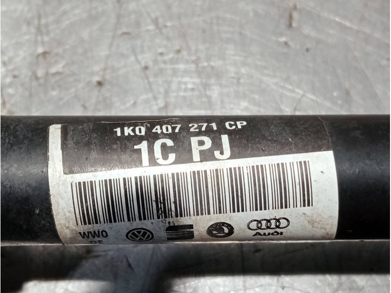 Recambio de transmision delantera izquierda para volkswagen golf vi (5k1) referencia OEM IAM 1K0407271CP  