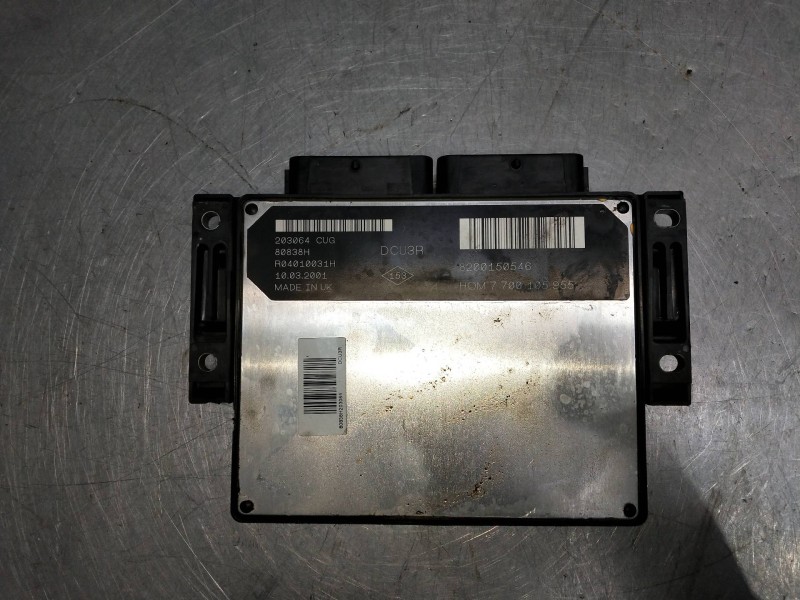 Recambio de centralita motor uce para renault clio ii fase i (b/cbo) referencia OEM IAM 8200150546 20364 7700105955