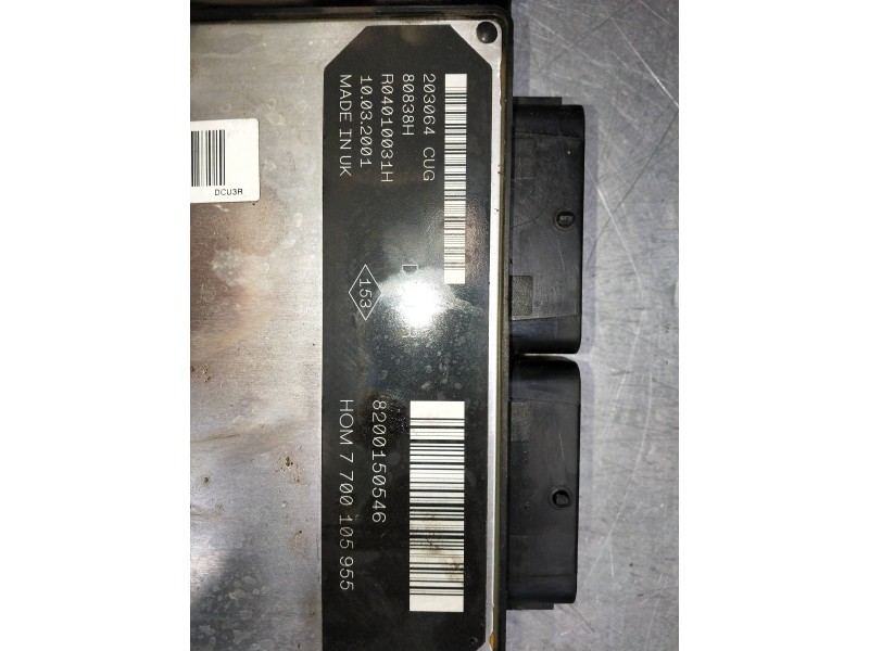 Recambio de centralita motor uce para renault clio ii fase i (b/cbo) referencia OEM IAM 8200150546 20364 7700105955