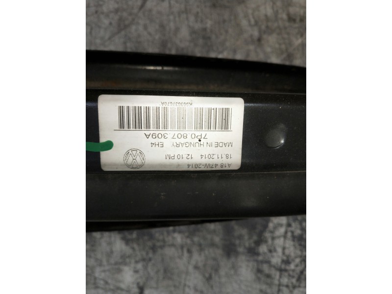 Recambio de refuerzo paragolpes trasero para porsche cayenne (typ 92aa) diesel referencia OEM IAM 7P0807309B  