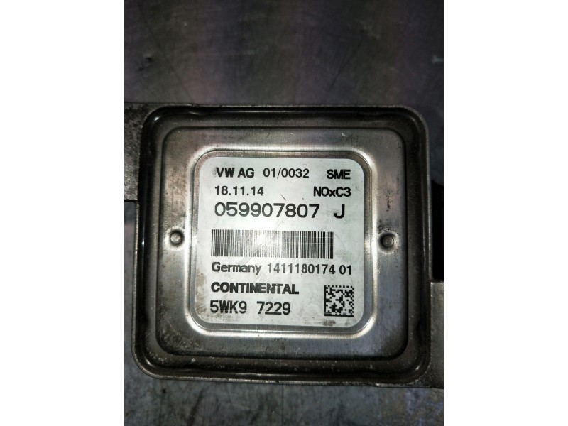 Recambio de sonda lambda para porsche cayenne (typ 92aa) diesel referencia OEM IAM 5WK97229 141118017401 059907807