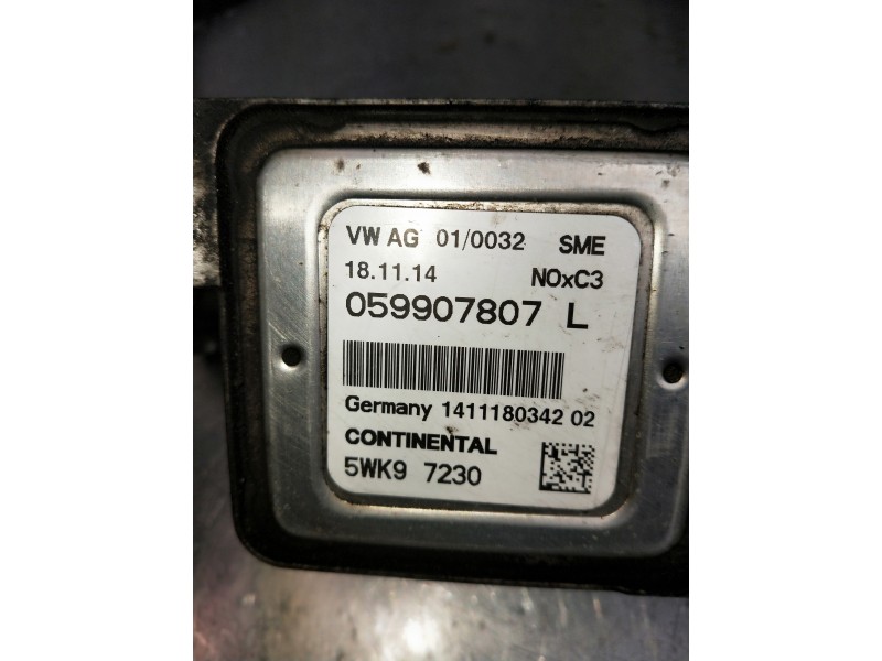 Recambio de sonda lambda para porsche cayenne (typ 92aa) diesel referencia OEM IAM 5WK97230 059907807L 141118034202