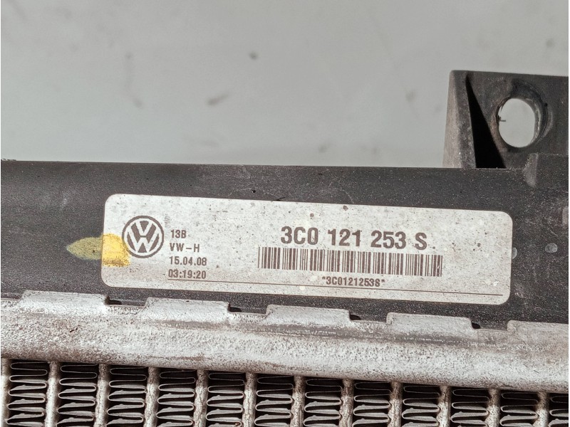 Recambio de radiador agua para volkswagen caddy ka/kb (2k) referencia OEM IAM 3C0121253S  