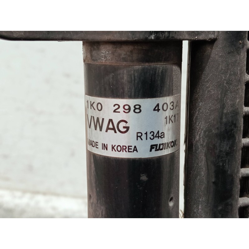 Recambio de condensador / radiador aire acondicionado para volkswagen caddy ka/kb (2k) referencia OEM IAM 1K0820411Q 1K0298403A 