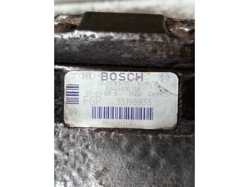 Recambio de bomba inyeccion para suzuki swift berlina (mz) referencia OEM IAM 55198933 0445010138 BOSCH