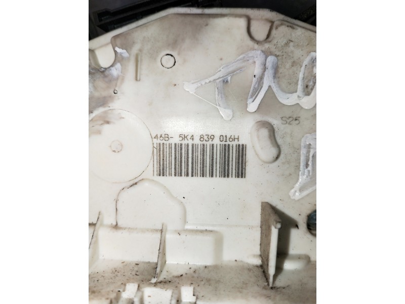 Recambio de motor cierre centralizado trasero derecho para volkswagen golf vi (5k1) referencia OEM IAM 5K4839016H  