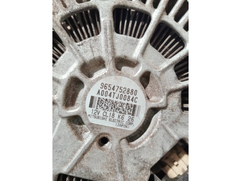 Recambio de alternador para citroen c5 berlina referencia OEM IAM 9654752880 A004TJ0084C 