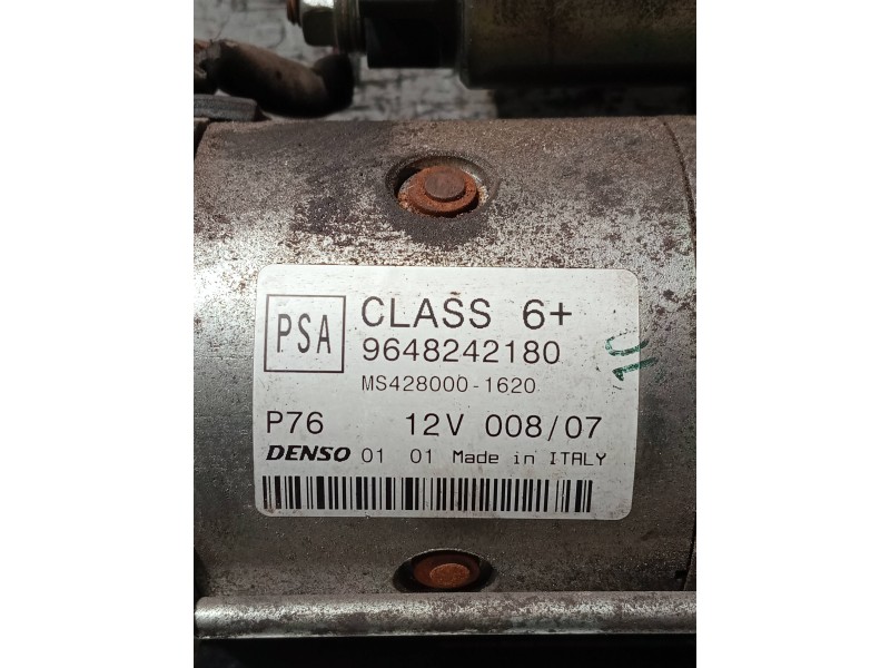 Recambio de motor arranque para citroen c5 berlina referencia OEM IAM 9648242180 MS4280001620 