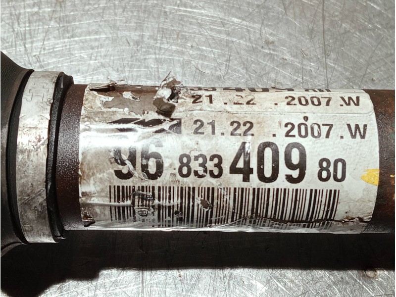 Recambio de transmision delantera derecha para citroen c5 berlina referencia OEM IAM 9683340980  