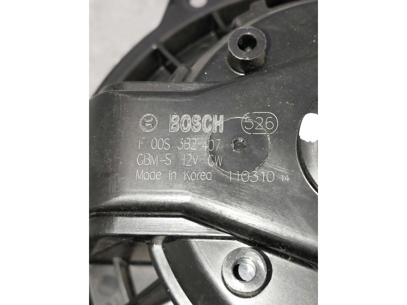 Recambio de motor calefaccion para hyundai ix20 referencia OEM IAM F00S3B2407 F00S330062 