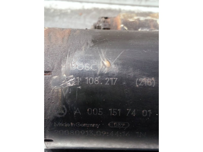 Recambio de motor arranque para mercedes clase b (w245) referencia OEM IAM A0051517401 0001108217 
