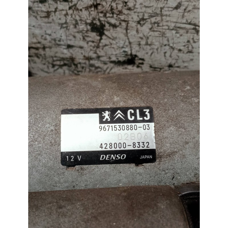 Recambio de motor arranque para citroen c-elysée referencia OEM IAM 967153088003 4280008332 
