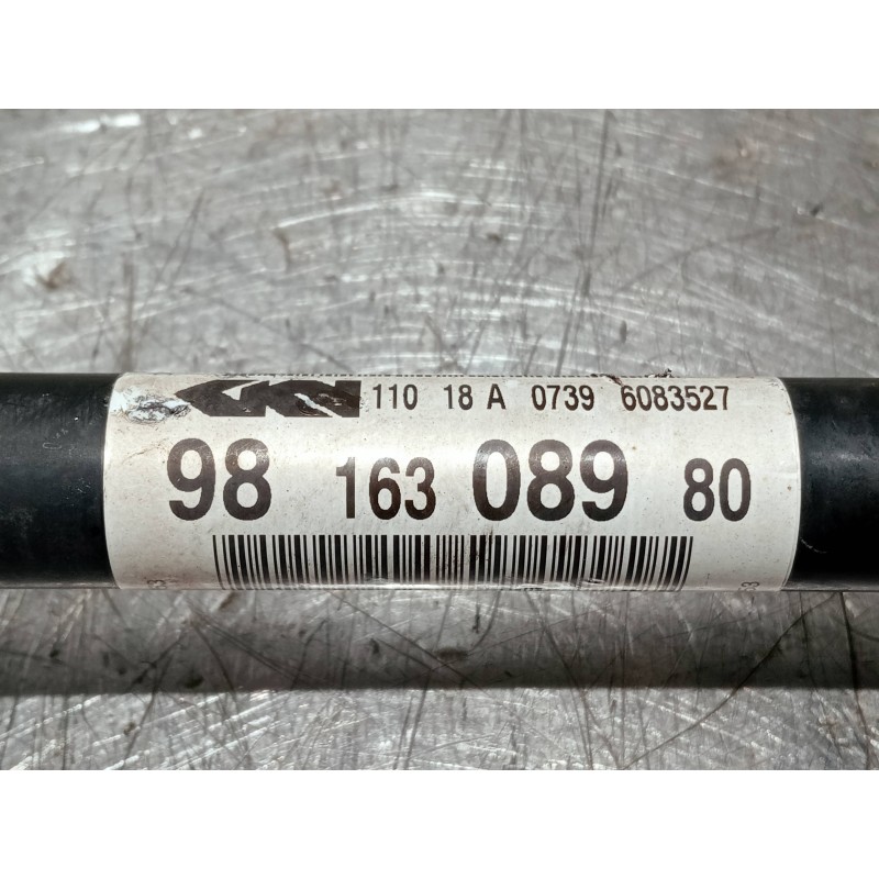 Recambio de transmision delantera izquierda para citroen c-elysée referencia OEM IAM 9816308980  