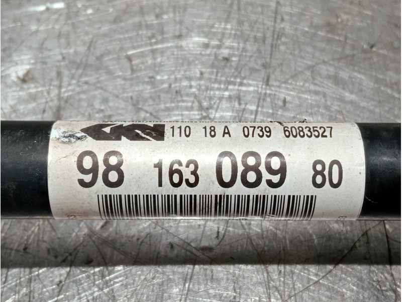 Recambio de transmision delantera izquierda para citroen c-elysée referencia OEM IAM 9816308980  