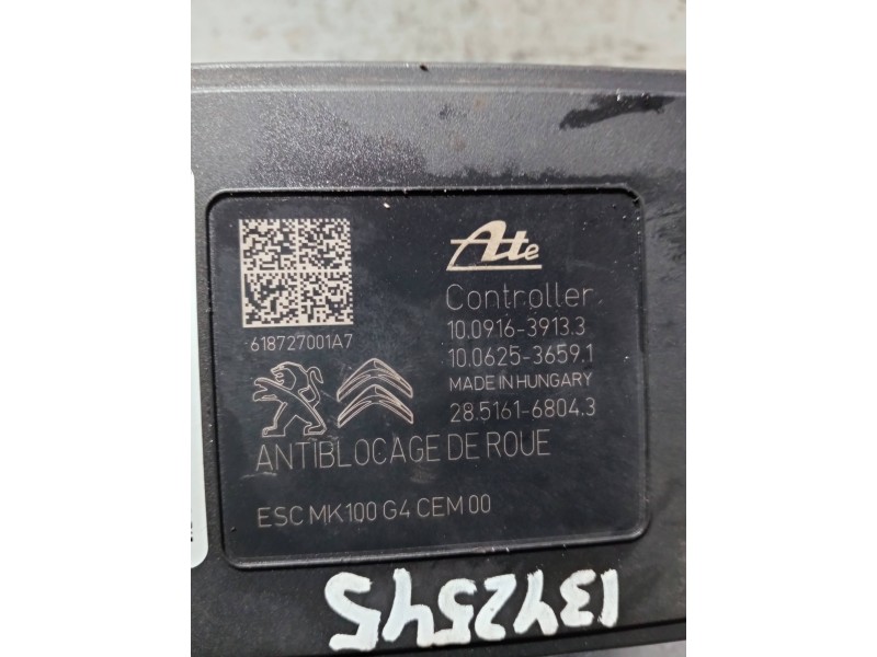 Recambio de abs para citroen c-elysée referencia OEM IAM 9822654880 10022012064 10091639133