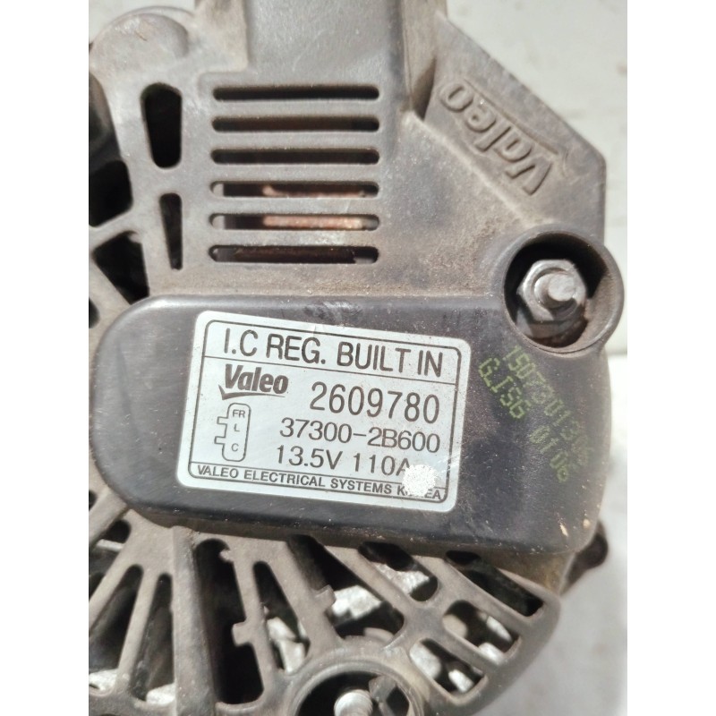 Recambio de alternador para kia sportage referencia OEM IAM 373002B600 2609780 
