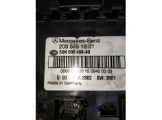 Recambio de caja reles / fusibles para mercedes clase c (w203) sportcoupe referencia OEM IAM 2035451801 5DK00848640  2