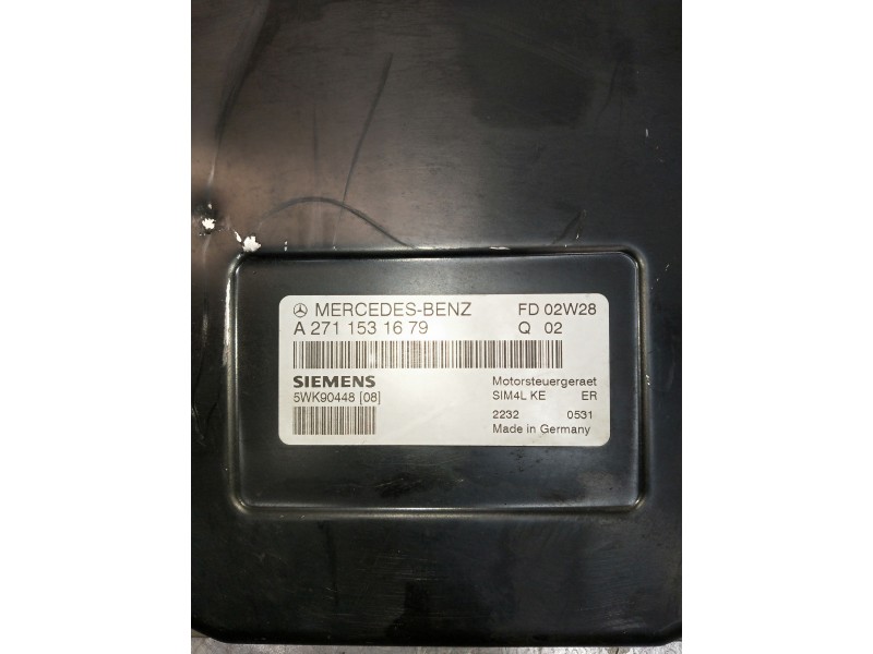 Recambio de centralita motor uce para mercedes clase c (w203) sportcoupe referencia OEM IAM A2711531679 5WK90448 