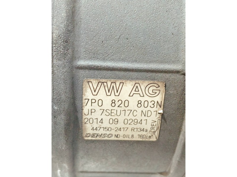 Recambio de compresor aire acondicionado para porsche cayenne (typ 92aa) diesel referencia OEM IAM 7P0820803N 4471502417 