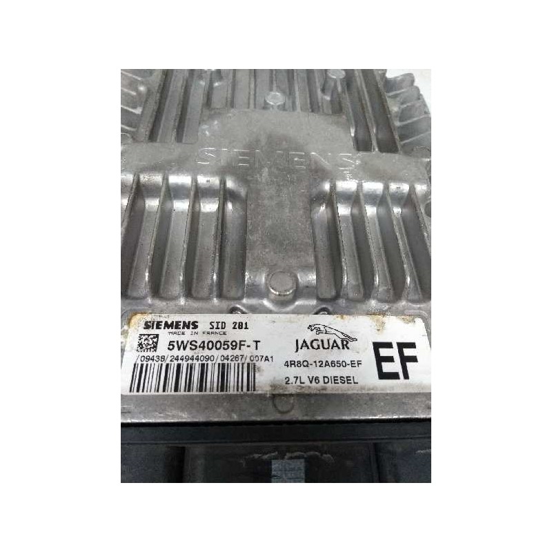 Recambio de centralita motor uce para jaguar s-type 2.7 v6 diesel classic referencia OEM IAM 5WS40059FT 4R8Q12A650EF SID201
