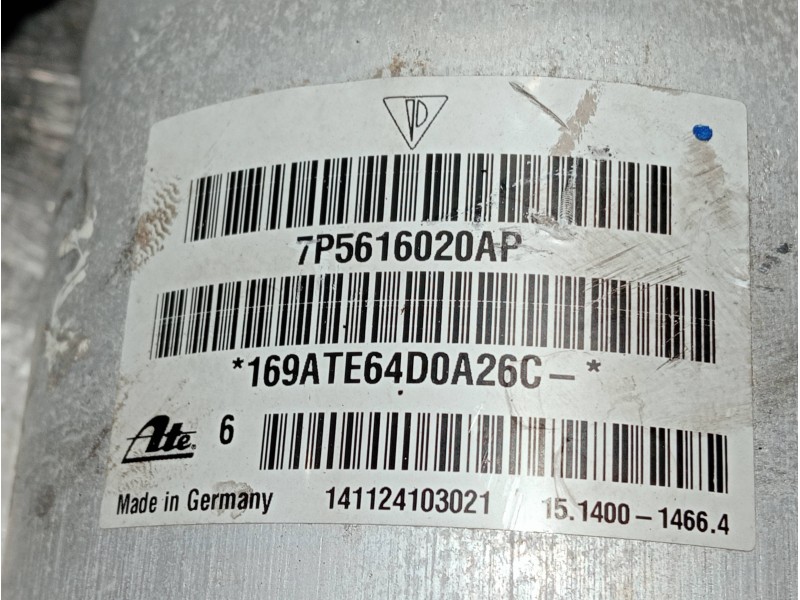 Recambio de amortiguador trasero derecho para porsche cayenne (typ 92aa) diesel referencia OEM IAM 7P5616020AP  