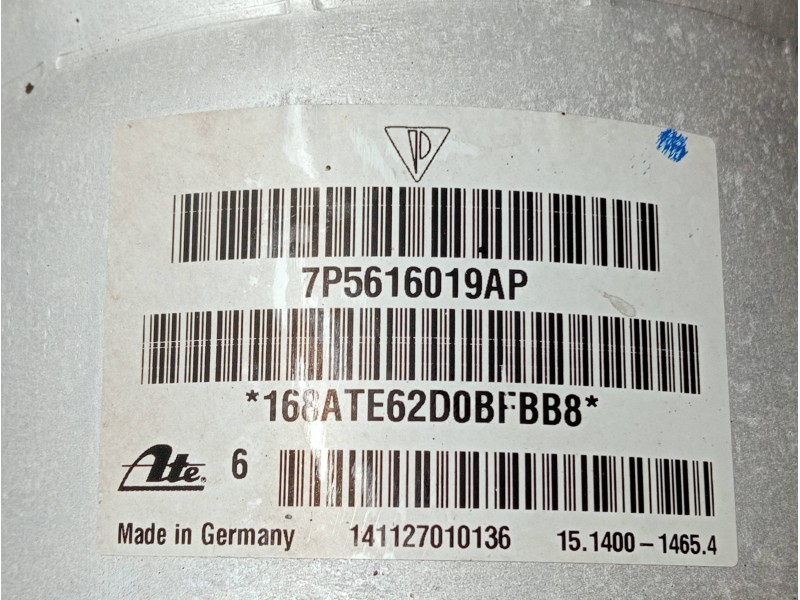 Recambio de amortiguador trasero izquierdo para porsche cayenne (typ 92aa) diesel referencia OEM IAM 7P5616019AP  