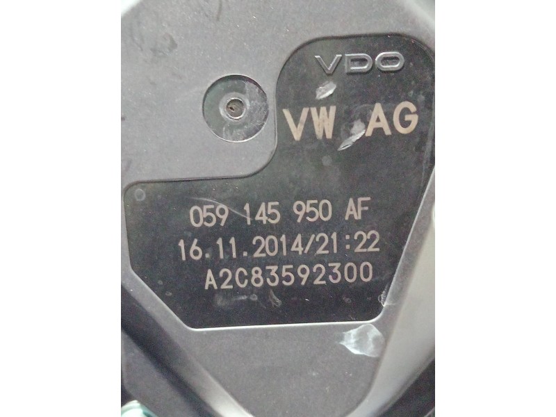 Recambio de caja mariposa para porsche cayenne (typ 92aa) diesel referencia OEM IAM 059145950AF A2C83592300 