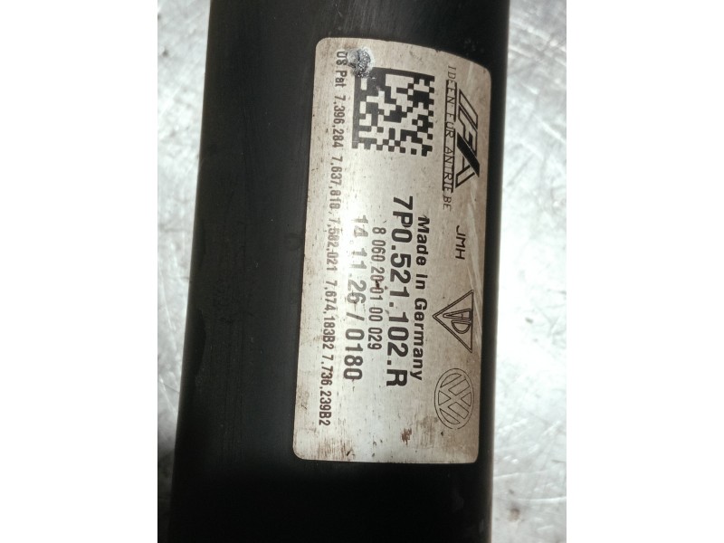 Recambio de transmision central para porsche cayenne (typ 92aa) diesel referencia OEM IAM 7P0521102R TRASERA 