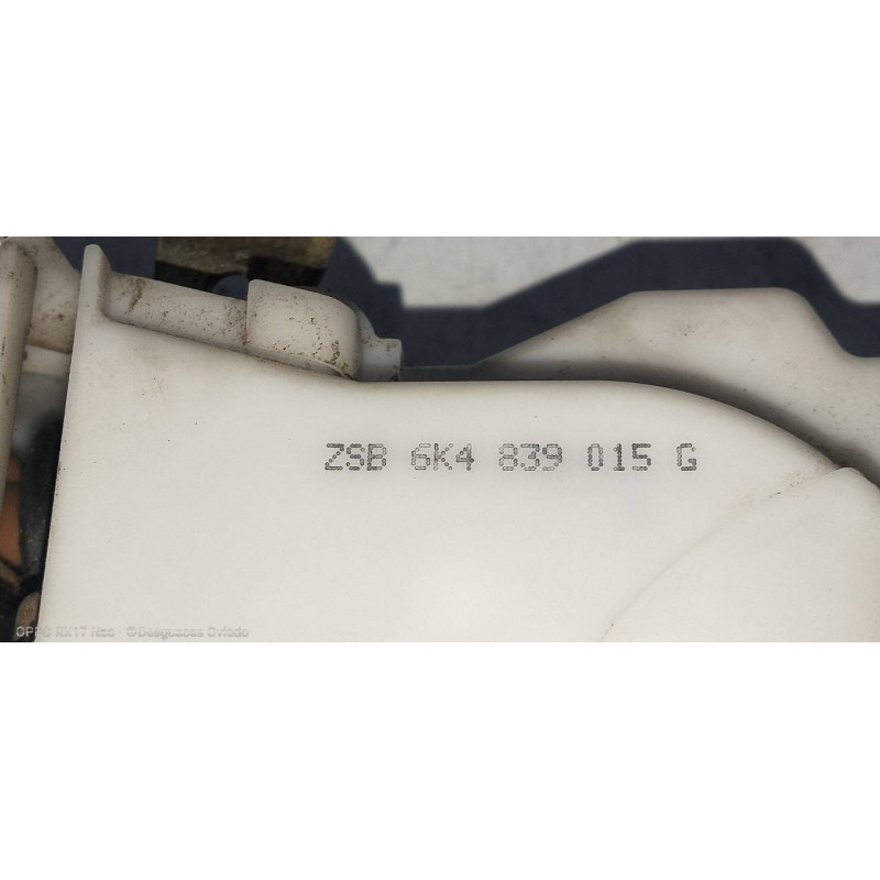 Recambio de motor cierre centralizado trasero izquierdo para seat cordoba berlina (6k2) signo referencia OEM IAM 6K4839015G  