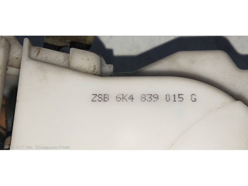 Recambio de motor cierre centralizado trasero izquierdo para seat cordoba berlina (6k2) signo referencia OEM IAM 6K4839015G  