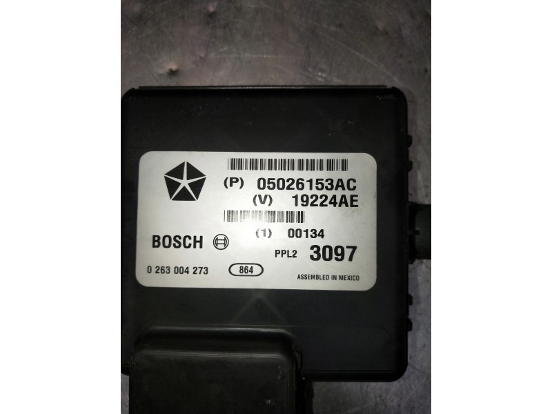 Recambio de modulo electronico para chrysler voyager (rg) 2.8 crd cat referencia OEM IAM 0263004273 05026153AC 19224AE