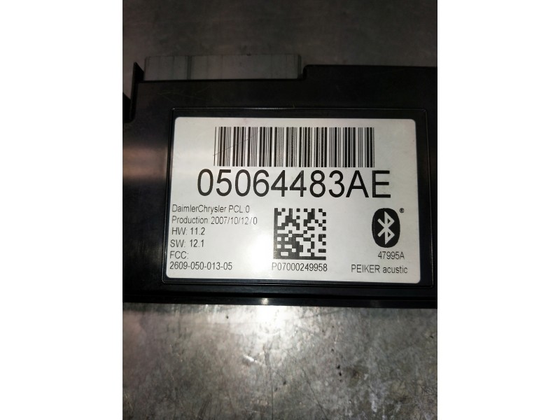 Recambio de modulo electronico para chrysler voyager (rg) 2.8 crd cat referencia OEM IAM 05064483AE P07000249958 
