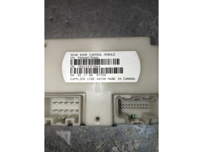 Recambio de modulo electronico para chrysler voyager (rg) 2.8 crd cat referencia OEM IAM P04602758AG  