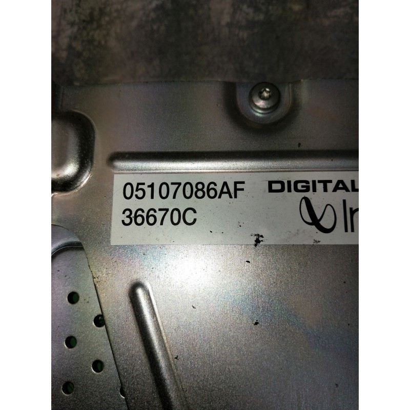 Recambio de modulo electronico para chrysler voyager (rg) 2.8 crd cat referencia OEM IAM AMPLIFICADOR 05107086AF 36670C