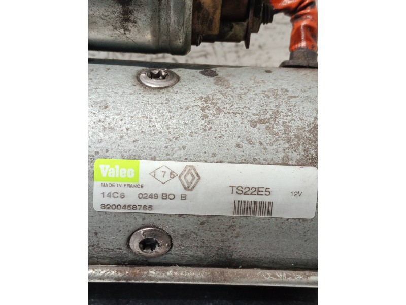 Recambio de motor arranque para renault megane ii berlina 5p referencia OEM IAM 8200458765 TS22E5 