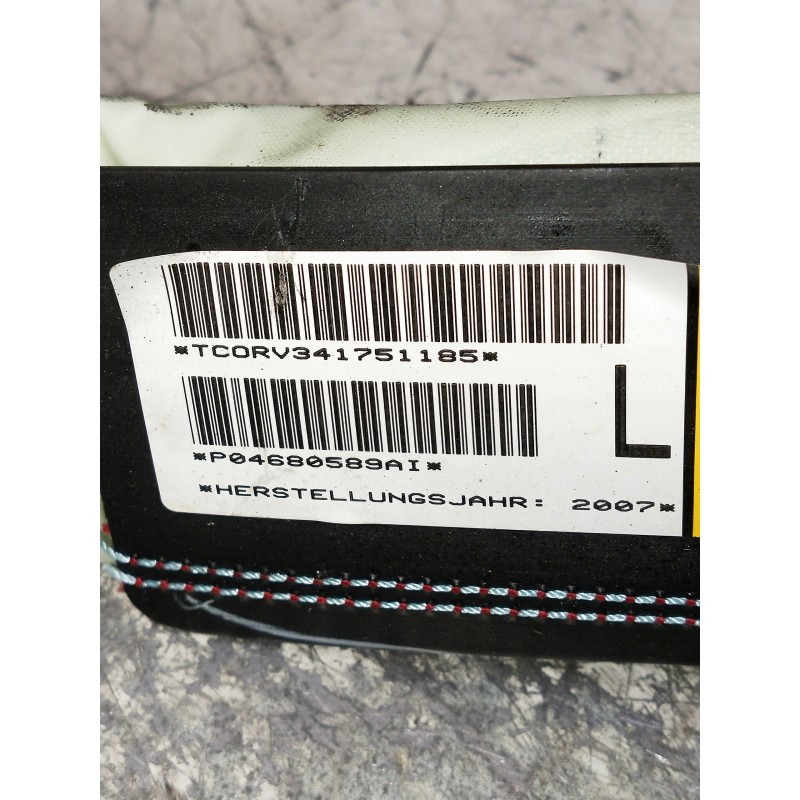 Recambio de airbag cortina delantero izquierdo para chrysler voyager (rg) 2.8 crd cat referencia OEM IAM P04680589AI 34014155A 