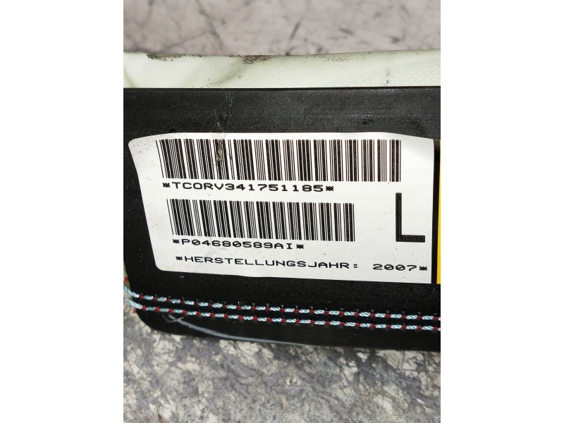 Recambio de airbag cortina delantero izquierdo para chrysler voyager (rg) 2.8 crd cat referencia OEM IAM P04680589AI 34014155A 