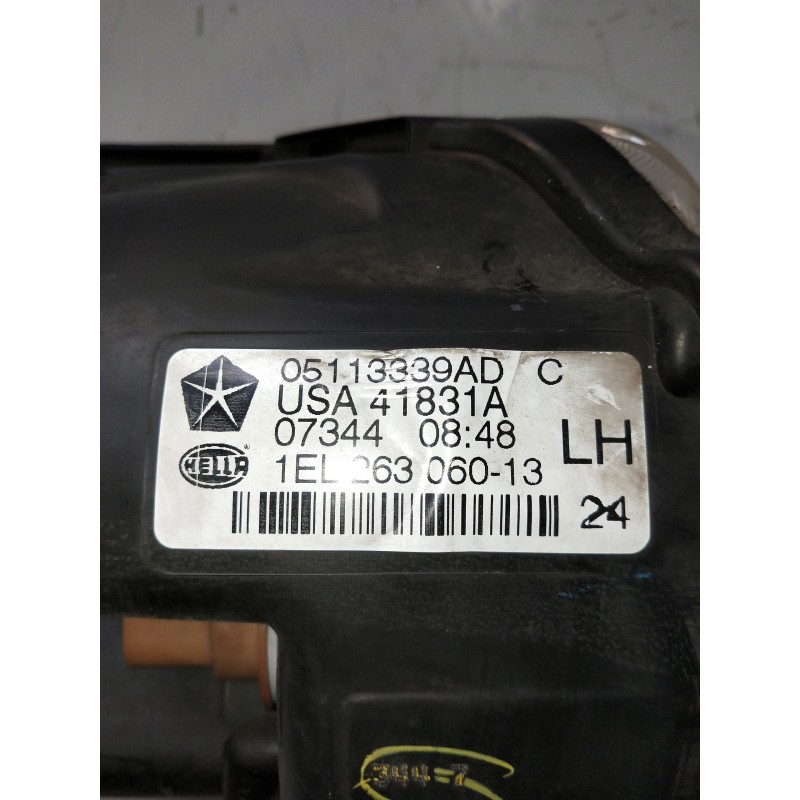 Recambio de faro izquierdo para chrysler voyager (rg) 2.8 crd cat referencia OEM IAM 05113339AD 07344 1EL26306013 5DV00900000 XE