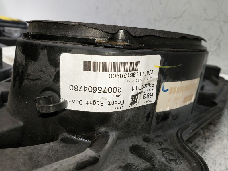 Recambio de elevalunas delantero derecho para chrysler voyager (rg) 2.8 crd cat referencia OEM IAM 20075604480 3015749 00081501 