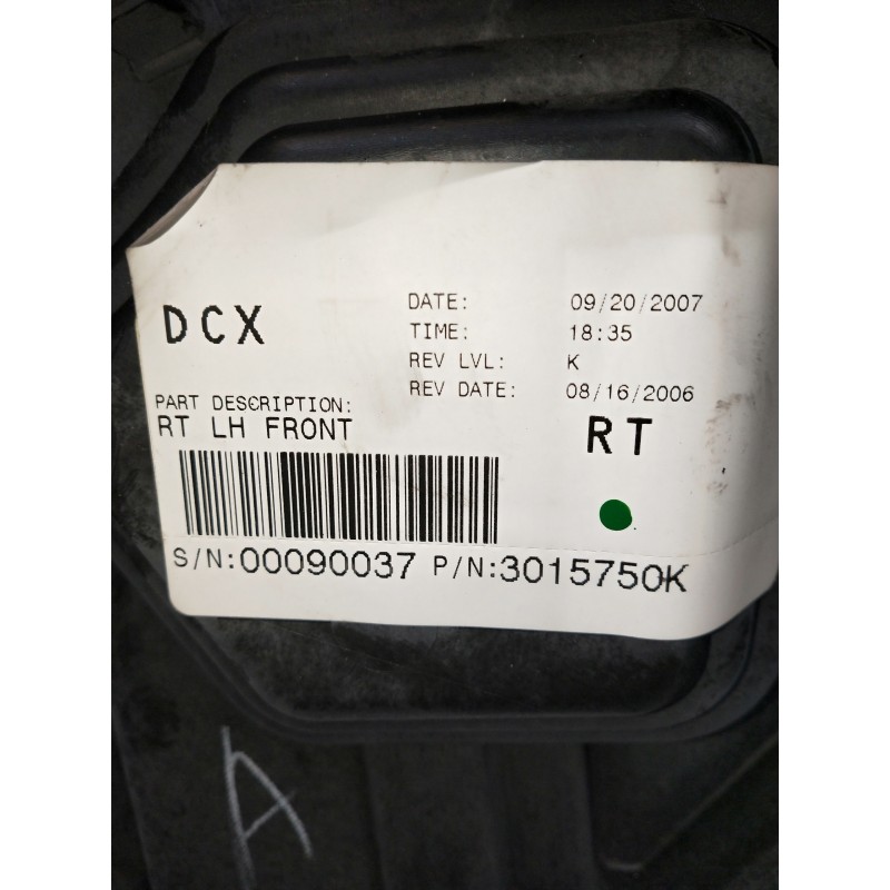 Recambio de elevalunas delantero izquierdo para chrysler voyager (rg) 2.8 crd cat referencia OEM IAM 20075604780 3015750 0009003