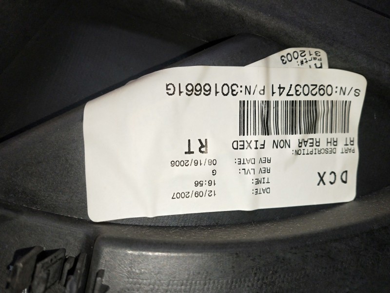Recambio de elevalunas trasero derecho para chrysler voyager (rg) 2.8 crd cat referencia OEM IAM 20075604780 09203741 3016661G 5