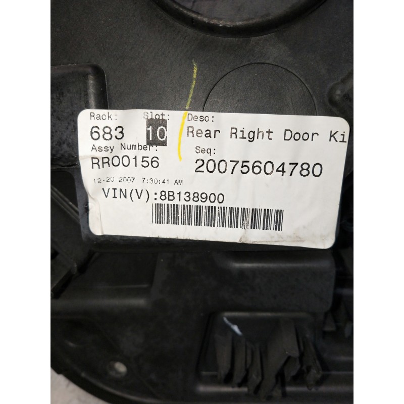 Recambio de elevalunas trasero derecho para chrysler voyager (rg) 2.8 crd cat referencia OEM IAM 20075604780 09203741 3016661G 5