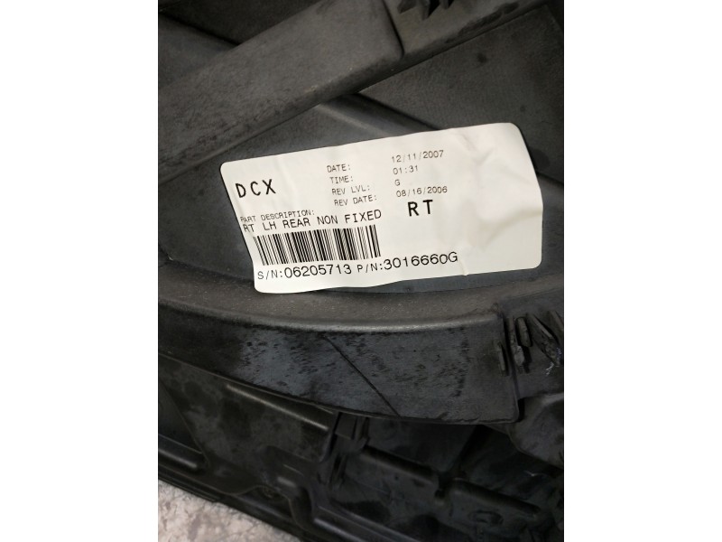 Recambio de elevalunas trasero izquierdo para chrysler voyager (rg) 2.8 crd cat referencia OEM IAM 20075604780 3016660 06205713 