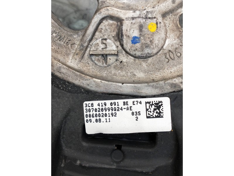 Recambio de volante para volkswagen golf vi (5k1) advance referencia OEM IAM 3CB419091BE  