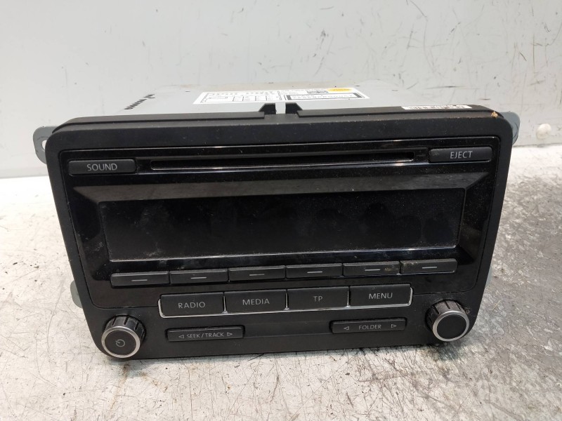 Recambio de sistema audio / radio cd para volkswagen golf vi (5k1) advance referencia OEM IAM 1K0035186AN  
