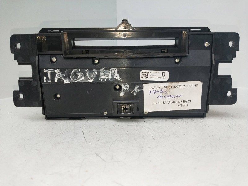 Recambio de mando calefaccion / aire acondicionado para jaguar xf 3.0 v6 diesel cat referencia OEM IAM CX2318C858DD  