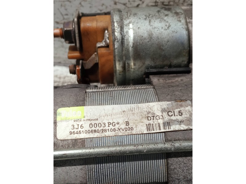 Recambio de motor arranque para citroen c4 coupe referencia OEM IAM 9645100680 28100YV020 