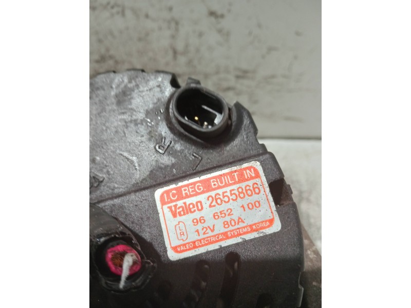 Recambio de alternador para chevrolet kalos referencia OEM IAM 96652100 2655866 